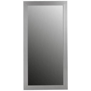 Xora Wandspiegel , Silber , Glas , rechteckig , 100x200x2 cm , Schlafzimmer, Spiegel, Wandspiegel