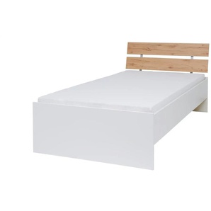Futonbett - weiß - 96 cm - 85 cm | Möbel Kraft