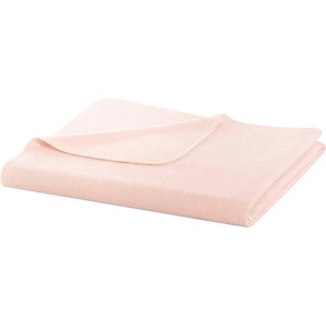 Wohndecke Pearl, Biederlack, aus reiner Baumwolle, Kuscheldecke