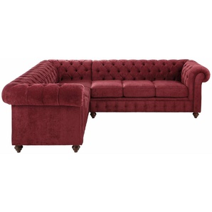 Home affaire Chesterfield-Sofa Chesterfield, mit Knopfheftung, auch in Leder