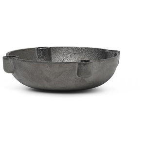 Kerzenhalter Bowl schwarz, Designer ferm LIVING, 3.7x14.6x14.6 cm