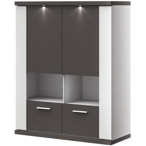 uno Hängevitrine   Titan ¦ grau