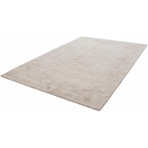 Teppich KAYOOM Luxury 110 Teppiche Gr. B/L: 160 cm x 230 cm, 13 mm, 1 St., beige (natur, taupe) Handwebteppich Kurzflorteppich Teppich Webteppich Esszimmerteppiche Teppiche Wohnzimmer