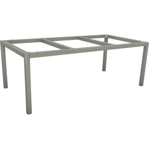 Stern Tischgestell Tischsystem , Graphit , Metall , eckig , 100x72 cm , Esszimmer, Tische, Esstische, Tischsysteme