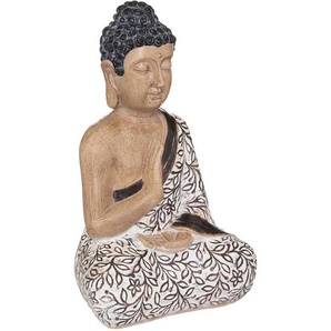 Figur Buddha sitzend Harz, 37,5 cm Unisex