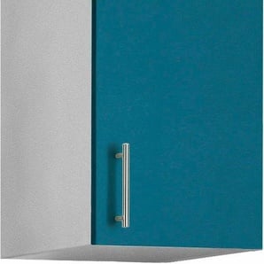 wiho Küchen Hängeschrank Kiel, 50 cm breit B/H/T: x 56,5 35 cm, 1 blau Hängeschränke Küchenschränke Schränke