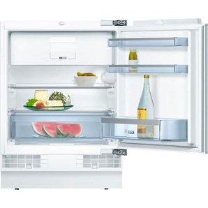 F (A bis G) BOSCH Einbaukühlschrank KUL15ADF0 Kühlschränke Rechtsanschlag, weiß Einbaukühlschränke mit Gefrierfach Kühlschrank