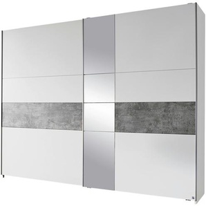 Schwebetürenschrank  Kirton ¦ weiß