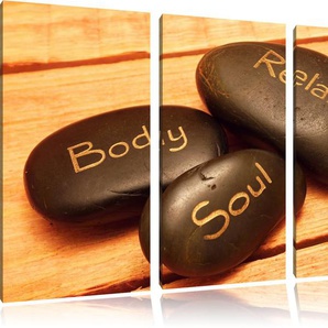 Wellness Body Soul Relax, Leinwandbild