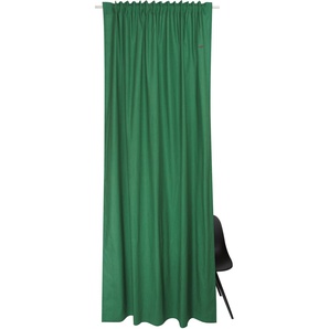 Vorhang ESPRIT Neo Gardinen Gr. 250 cm, verdeckte Schlaufen, 130 cm, grün (grün, green, dunkelgrün) Gardinen nach Räumen aus nachhaltiger Baumwolle, blickdicht