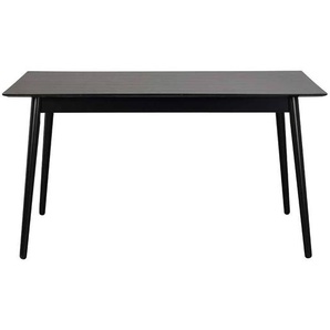 Schwarzer Tisch in modernem Design Küche und Esszimmer