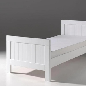Kinderbett VIPACK Lewis Betten Gr. Liegefläche B/L: 90 cm x 200 cm, kein Härtegrad, weiß Bettgestell Bettgestelle Betten Jugendbett