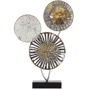 Dekoration Gold/ Silber aus Metall 3-teilige Tischdeko Wohnartikel Unregelmässige Form/ Kreisförmig Modernes Design