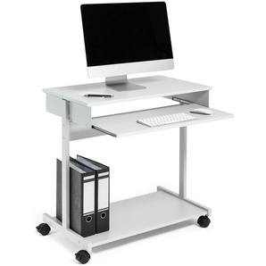 Durable PC Arbeitsstation Standard, grau, aus kratzfestem Stahl, ausziehbar, 319710