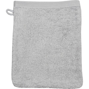 Waschhandschuh ROSS Vita Waschlappen Gr. B/L: 16 cm x 22 cm, silberfarben Handtücher Badetücher