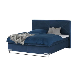 Gallery M Boxspringbett Standardversion Dubai ¦ blau
