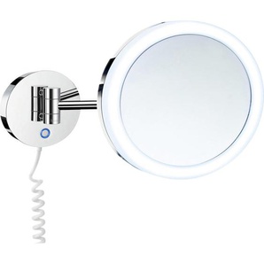 Smedbo Kosmetikspiegel , Glas , rund , 20x12.7x34 cm , Schlafzimmer, Spiegel, Schmink- & Kosmetikspiegel