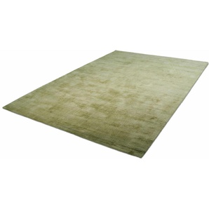 Teppich KAYOOM Luxury 110 Teppiche Gr. B/L: 160 cm x 230 cm, 13 mm, 1 St., grau (graugrün) Handwebteppich Kurzflorteppich Teppich Webteppich Esszimmerteppiche Teppiche Wohnzimmer