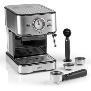 Beem Espressomaschine , Edelstahl , Metall, Kunststoff , 1500 ml , 28x30x23 cm , Küchengeräte, Kaffeemaschinen & Zubehör