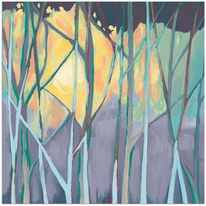 Artland Wandbild Wirre Dämmerung I, Wald (1 St), als Alubild, Leinwandbild, Wandaufkleber oder Poster in versch. Größen