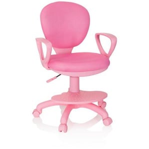 Mid.you Jugenddrehstuhl , Pink , Kunststoff , Drehkreuz , 53x83-95x51 cm , Arbeitszimmer, Bürostühle, Jugend- & Kinderdrehstühle