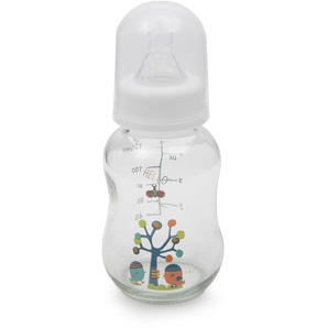 Babyflasche, Trinkglasflasche GB301 120 ml Silikonsauger Anti-Kolik ab Geburt