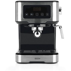 Beem Espressomaschine , Schwarz, Edelstahl , Metall, Kunststoff , 1500 ml , 28x30 cm , Küchengeräte, Kaffeemaschinen & Zubehör