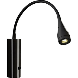 Nordlux LED Leselampe Mento, LED-Board, Warmweiß G (A bis G) 1 flammig, Ø 3,5 cm Höhe: 30 schwarz Leselampen Lampen Leuchten