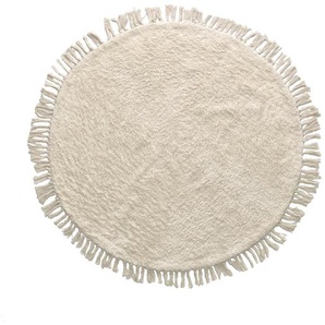 Kave Home - Orwen runder Teppich 100% Baumwolle Ø 100 cm
