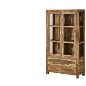 Woodford Vitrine  Palu - holzfarben - 100 cm - 180 cm - 40 cm | Möbel Kraft