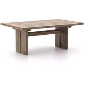 ROUGH-L Garten Lounge Esstisch 160x90x61 cm