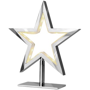 LED-Tischleuchte Lucy-S sompex silber, 20x18x5.5 cm