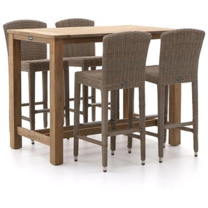 Intenso Sergio/ROUGH-X 135 cm Gartenbar-Set 5-teilig