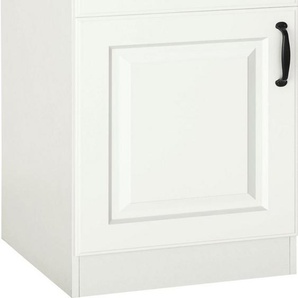 wiho Küchen Unterschrank Erla 60 cm breit mit Kassettenfront, ohne Arbeitsplatte