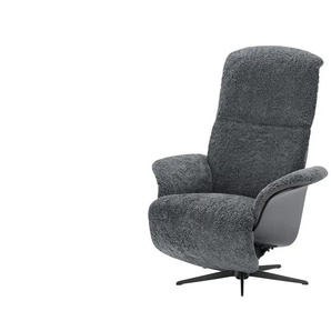 Nils Olsen Relaxsessel mit Schaffell  Frederik - schwarz - 78 cm - 113 cm - 79 cm | Möbel Kraft