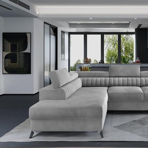 Sofa »Couch Garnitur Sofa Sofagarnitur LAU_ mit Schlaffunktion und Bettkasten Wohnlandschaft