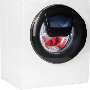 A (A bis G) SAMSUNG Waschmaschine WW81T854ABT Waschmaschinen QuickDrive™ , weiß Frontlader Waschmaschine