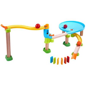 Haba Kugelbahn Kullerbü Kugelstau , Mehrfarbig , Holz, Kunststoff , Buche , 43x12.1 cm , Spielzeug, Kinderspielzeug, Konstruktionsspielzeug