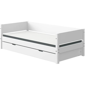 FLEXA Bett mit Ausziehbett  Flexa White - weiß - 210 cm - 66,5 cm - 101 cm | Möbel Kraft