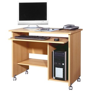 GERMANIA Computertisch 0482 / 0486, Computertisch für das Home Office geeignet, mit Tastatur Auszug