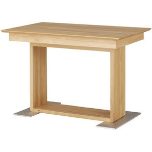 Woodford Säulentisch  massiv Mila ¦ holzfarben