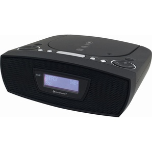 Soundmaster URD480SW DAB+/UKW Digitaluhrenradio mit CD/MP3/Resume Funktion und USB