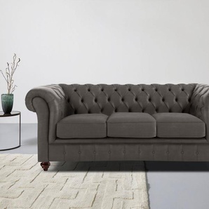 Home affaire Chesterfield-Sofa Chesterfield, mit Knopfheftung, auch in Leder