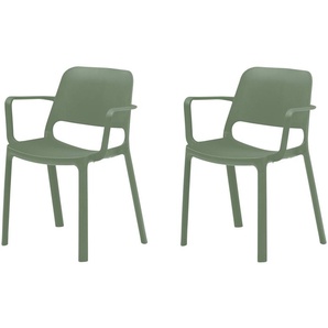 2er Set Stapelstuhl  MyNuke ¦ grün