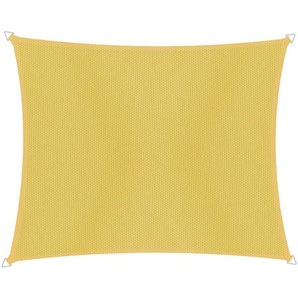 Windhager Sonnensegel Cannes Rechteck, 4x5m, gelb