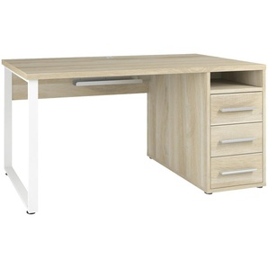 Schreibtisch - grau - 150 cm - 75 cm - 70 cm | Möbel Kraft