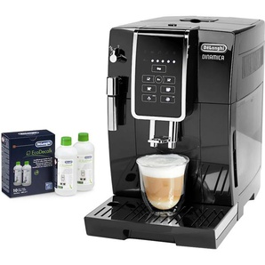 DELONGHI Kaffeevollautomat Dinamica ECAM 358.15.B Kaffeevollautomaten Sensor-Bedienfeld, inkl. Pflegeset im Wert von € 31,99 UVP , schwarz Kaffeevollautomat