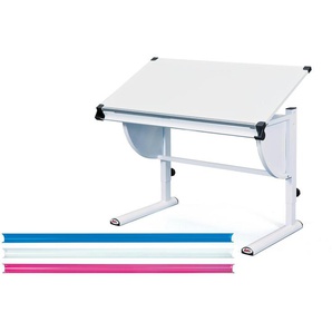 Schreibtisch   Milo 3 in 1 - weiß - 110 cm - 63 cm - 60 cm | Möbel Kraft
