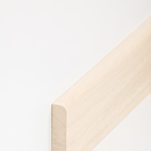 Südbrock Holz-Fußleiste 13 x 58 x 2400 mm, Oberkante abgerundet