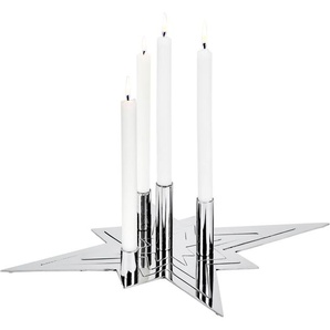 Lambert Kerzenhalter »4-teiliger Kerzenständer Sirius«, Weihnachtsdeko aus Edelstahl